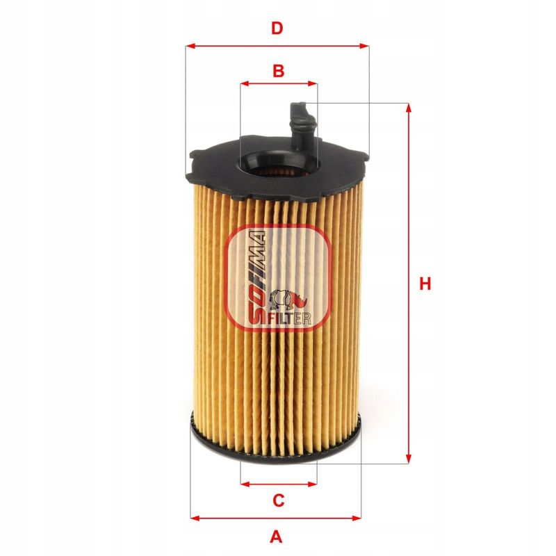 Filtr oleju - SOFIMA S5226PE