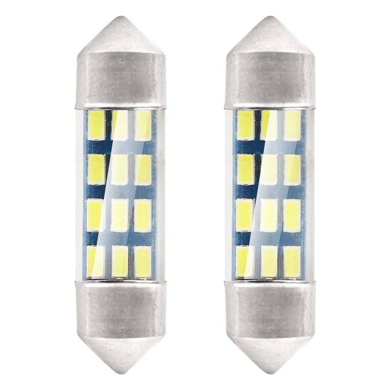 Żarówki LED STANDARD 3014 12SMD Festoon C5W C10W C3W 36mm White 12V - AMIO AMI01090