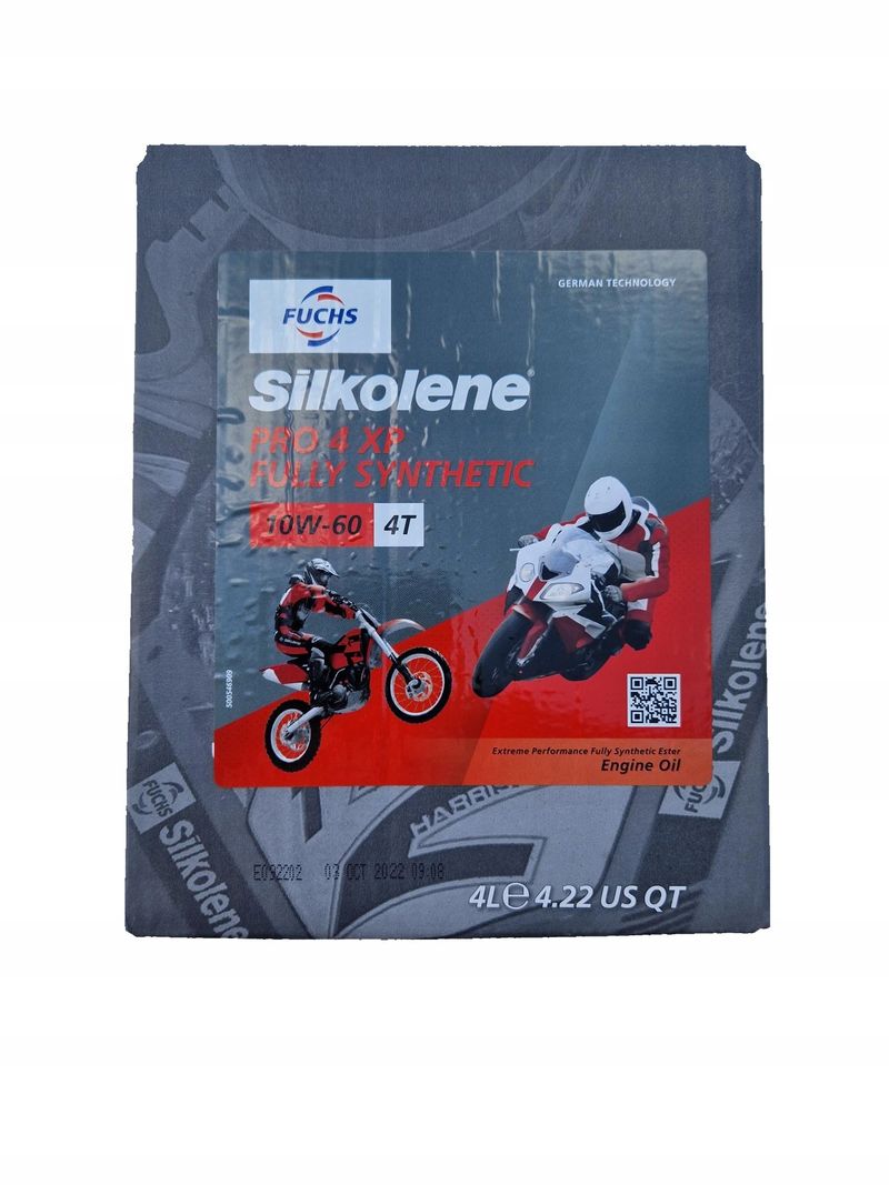 Olej fuchs 10w-60 silkolene pro 4 4l OLEFUC10W604PRO4