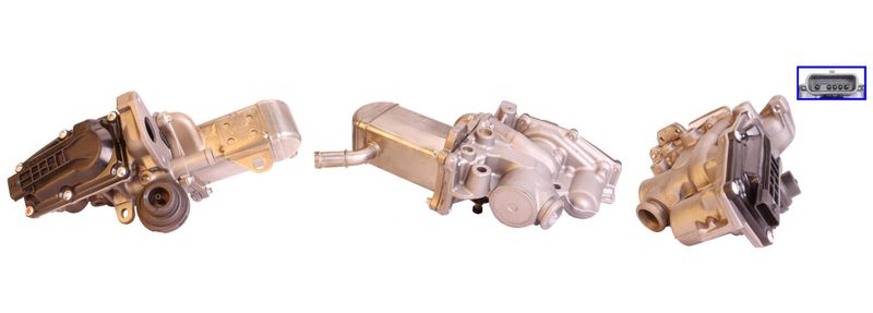 Zawór egr renault megane 1,9dci 08- (moduł) - ELSTOCK 73-0129