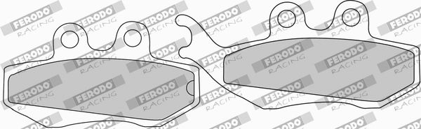 Klocki hamulcowe - FERODO FDB677EF