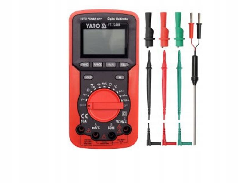 Wielofunkcyjny Miernik Cyfrowy True RMS - YATO YATYT-73085