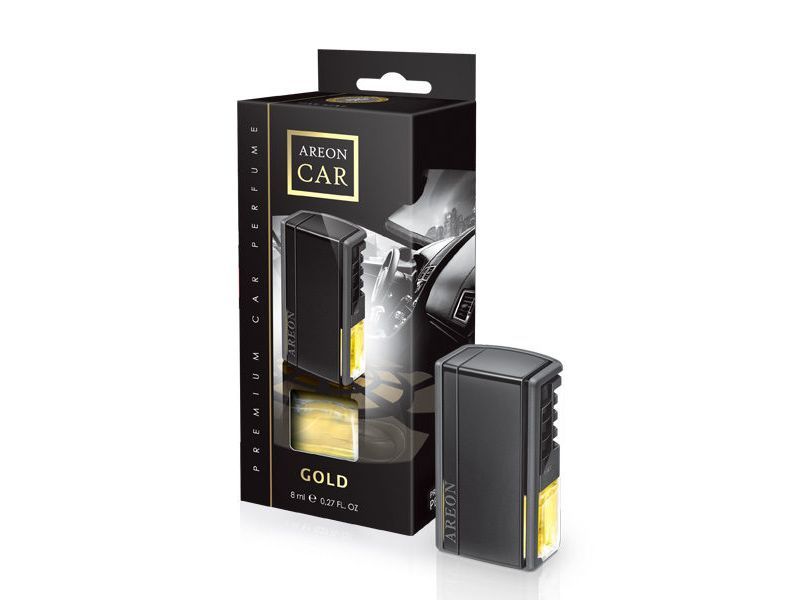 Zapach areon car kartonik 8 ml gold AREAC01
