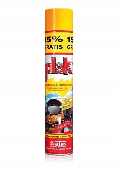 ATAS-PPL Plak nabłyszczający i konserwujący spray 500ml PARSCPPL-PLAK-POM