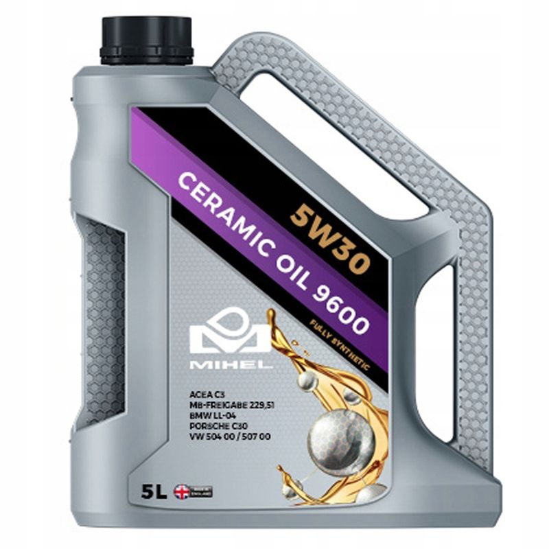 Olej mihel ceramic 9600 5w-30 5l c3 MIHCO96005