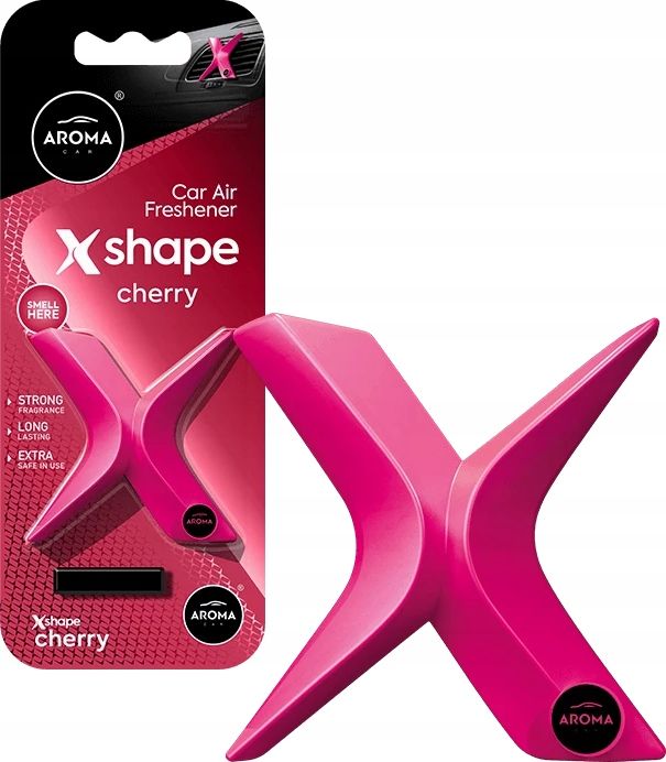 Zapach aroma car x-shape cherry PARMTMP108960