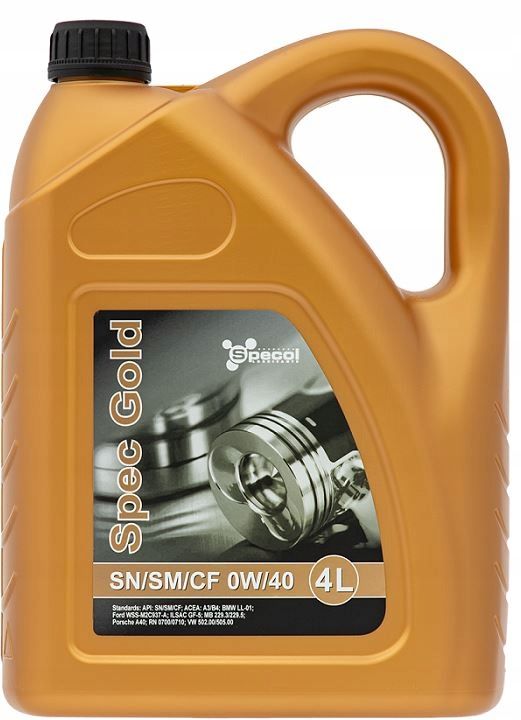 Olej specol 0w-40 spec gold sn/sm 4l OLESPE101749
