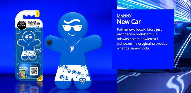 Zapach aroma manny new car - AROMA CAR PARMTMP026292