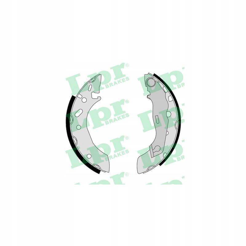 Szczęka hamulcowa - LPR LPR07175