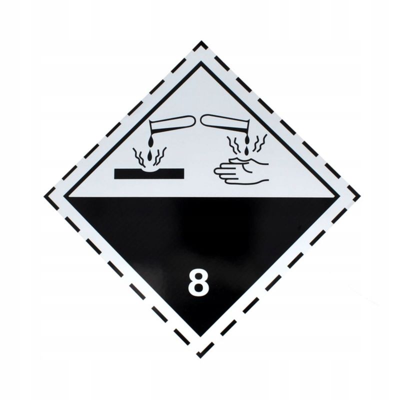 Tablica ostrzegawcza/informacyjna - CARGOPARTS CARGO-T090/T