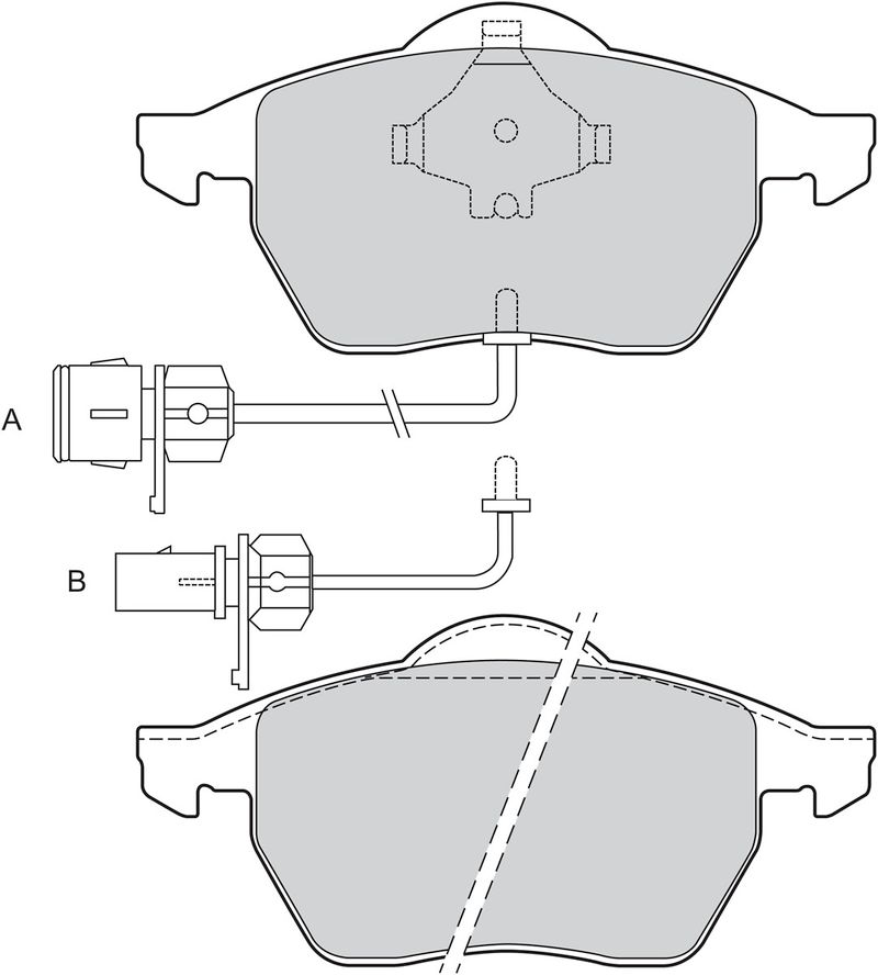 Klocki hamulcowe - VALEO 598489