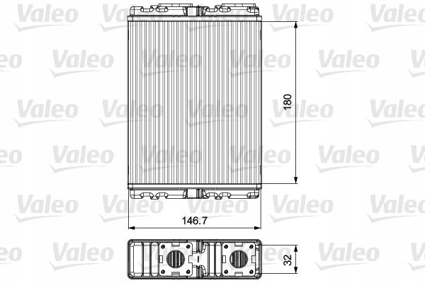 Nagrzewnica - VALEO 811557