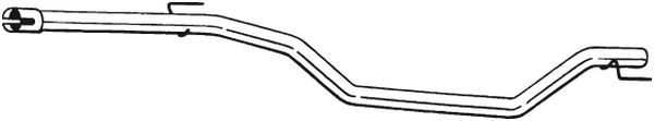 Rura wydechowa - BOSAL BOS915-631