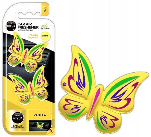 Zapach aroma car butterfly vanilla PARMTMP029073