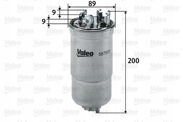 Filtr paliwa - VALEO 587500