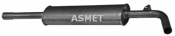 Tłumik układu wydechowego przód - ASMET ASM10.103