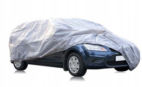 Plandeka samochodu perfect szara xl - CARPASSION CPA10026
