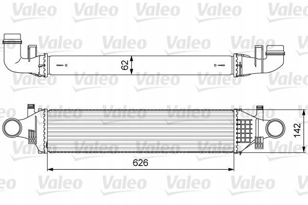 Intercooler - VALEO 818623