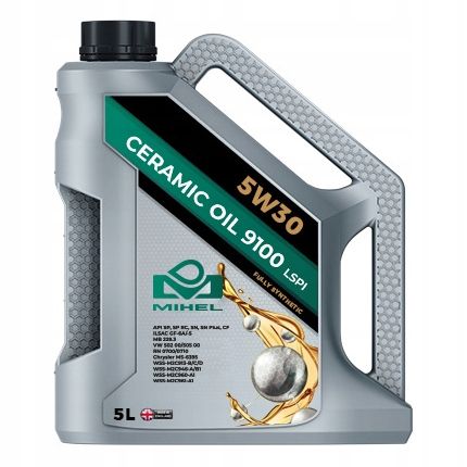 Olej mihel ceramic 9100 lspi 5w-30 5l sn MIHCO91005LSPI