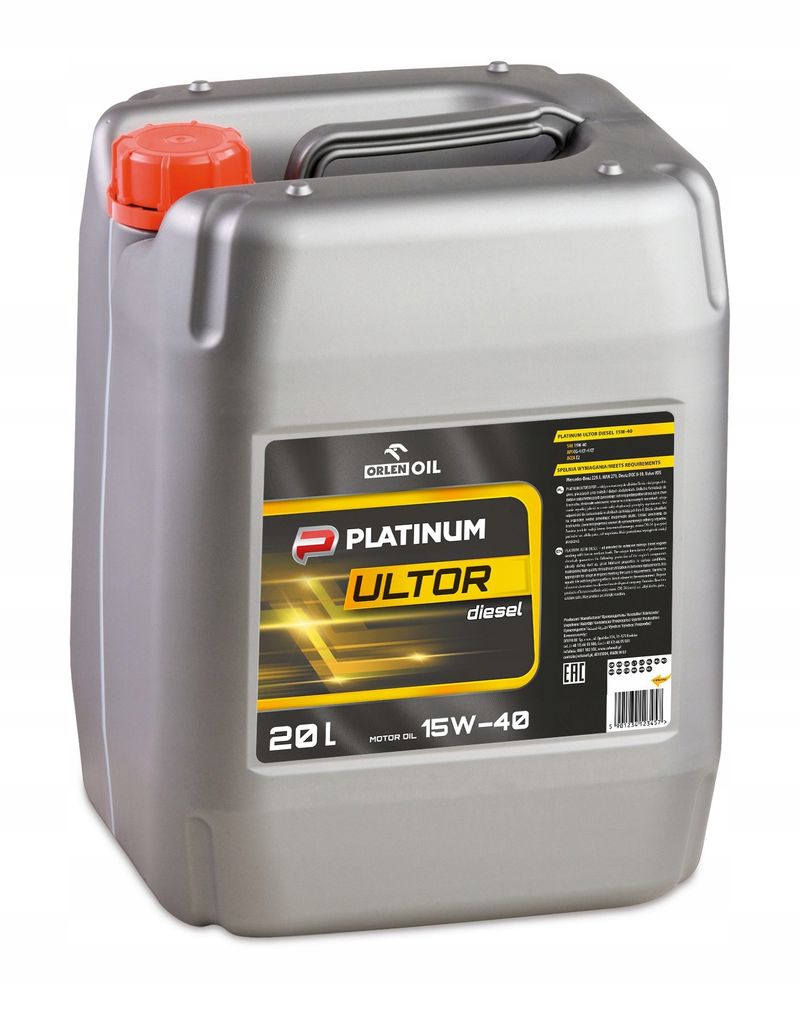 Oleje i smary - ORLEN PLATINUM ULT. DIESEL 15W40 20L