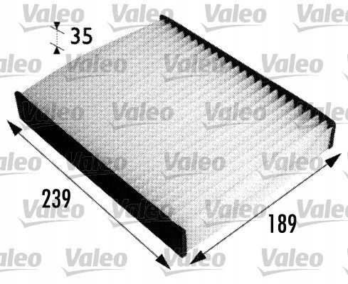 Filtr kabinowy pc essential / zwykly - VALEO 698694