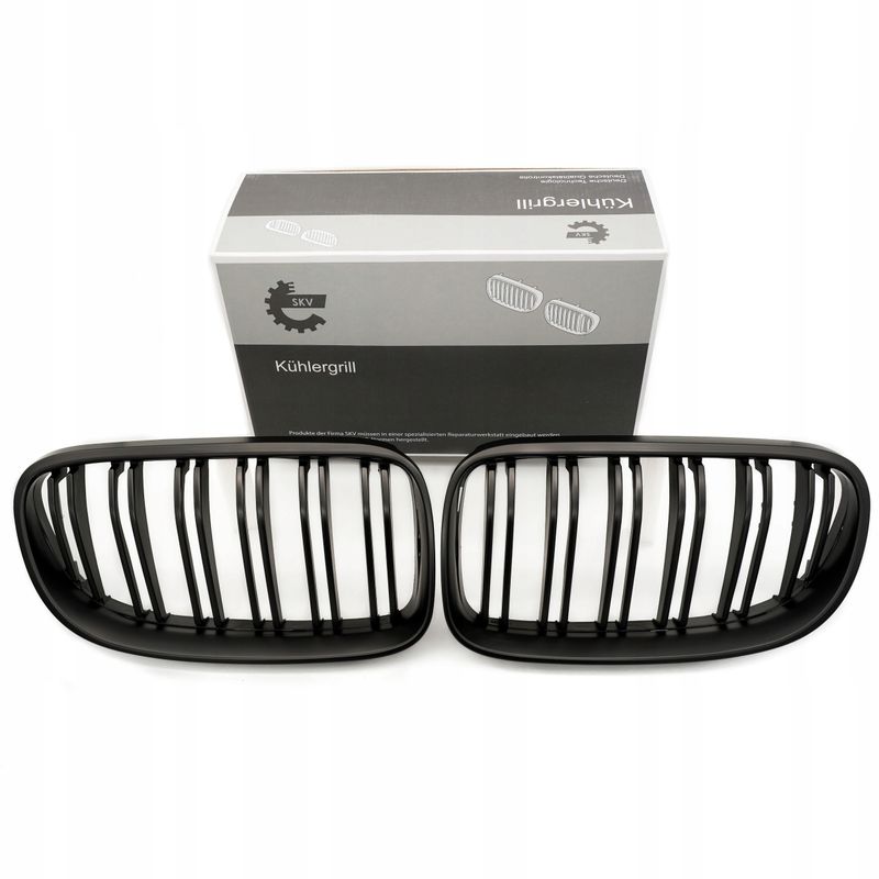 Grill bmw podwójna listwa, czarny mat, bmw 3 e92 facel… - SKV ESEN 66SKV117