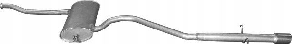 Tłumik volvo c70 s70 v70 96- - POLMOSTROW 31.05AL