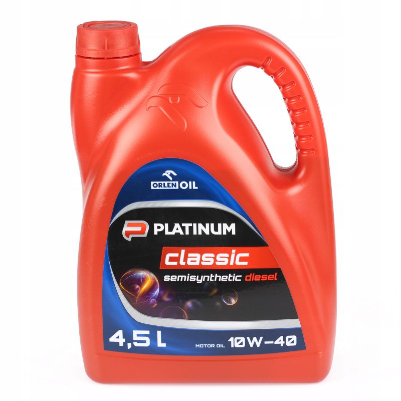 Oleje i smary - ORLEN PLATINUM CL. DIESEL SEM 10W40 4,5L