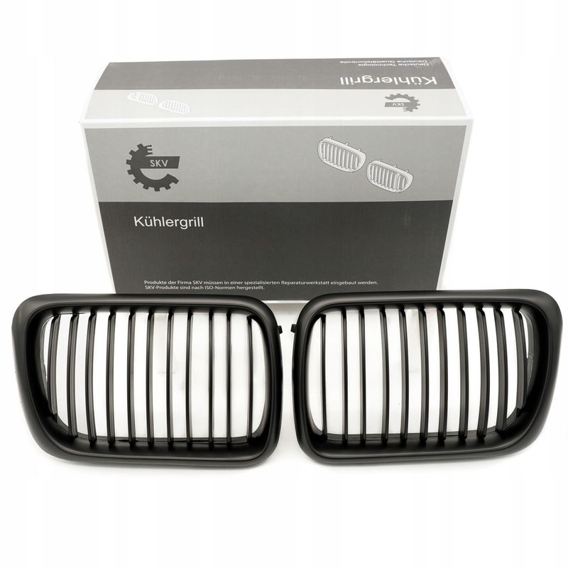 Grill bmw pojedyncza listwa, czarny mat, bmw 3 e36 facelift - SKV 66SKV051