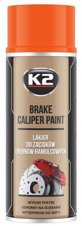 K2-caliper lakierowniczy do zaciskow pomara 400 - K2 MELLE MELL346PO