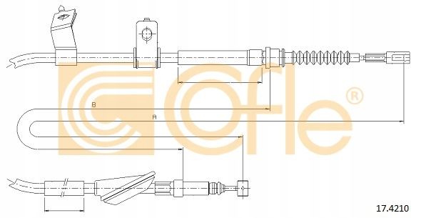 Linka h-ca pr honda accord 98-02 - COFLE 17.4210