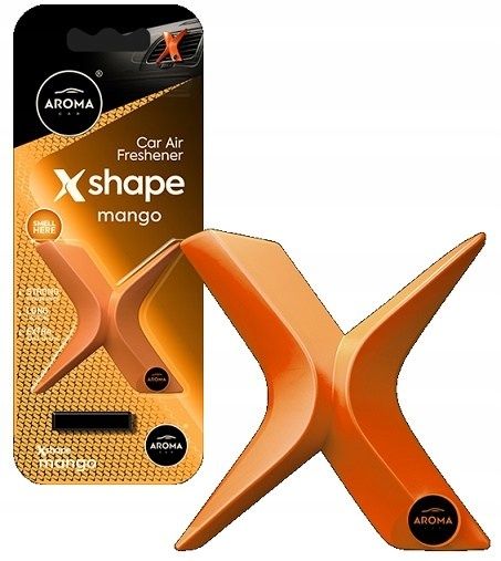 Zapach aroma car x-shape mango PARMTMP108991