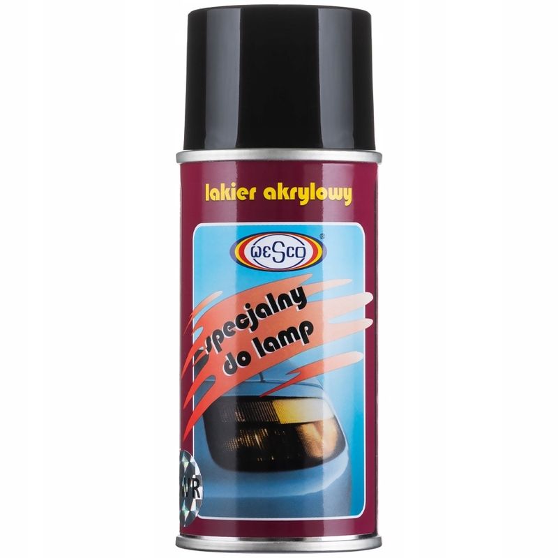 Wesco-lakierowniczy 150ml- do przyc.lamp czarny WSC110901C