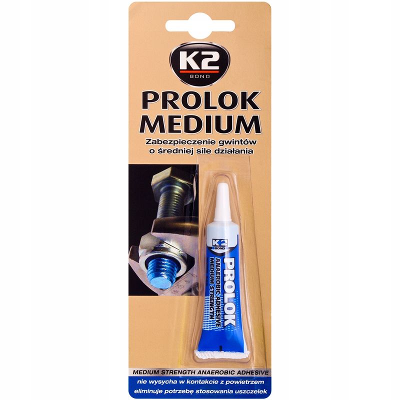 K2-prolok medium do blokady śrub 6ml - K2 MELLE MELB150N