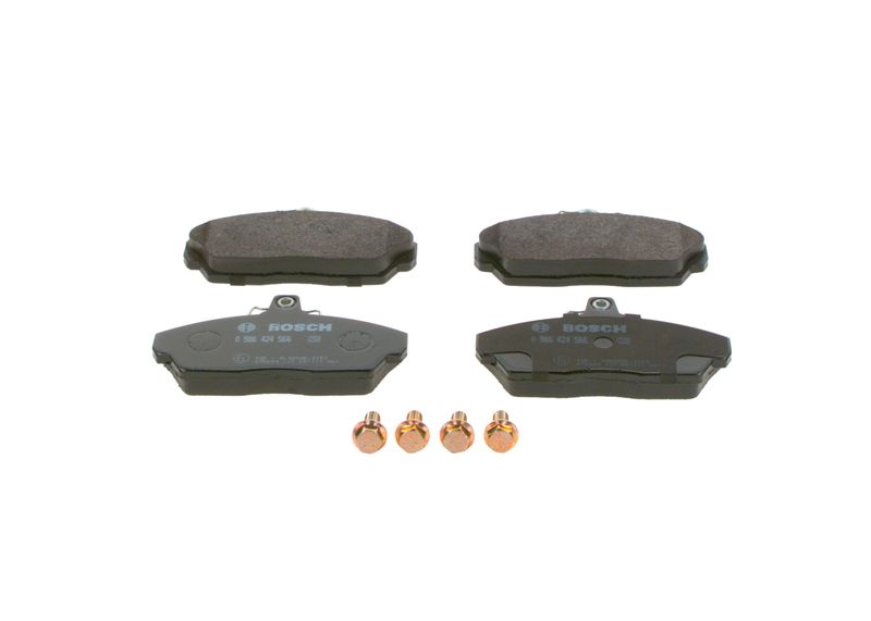 Klocki hamulcowe. land rover p. freelander 98- - BOSCH 0 986 424 566