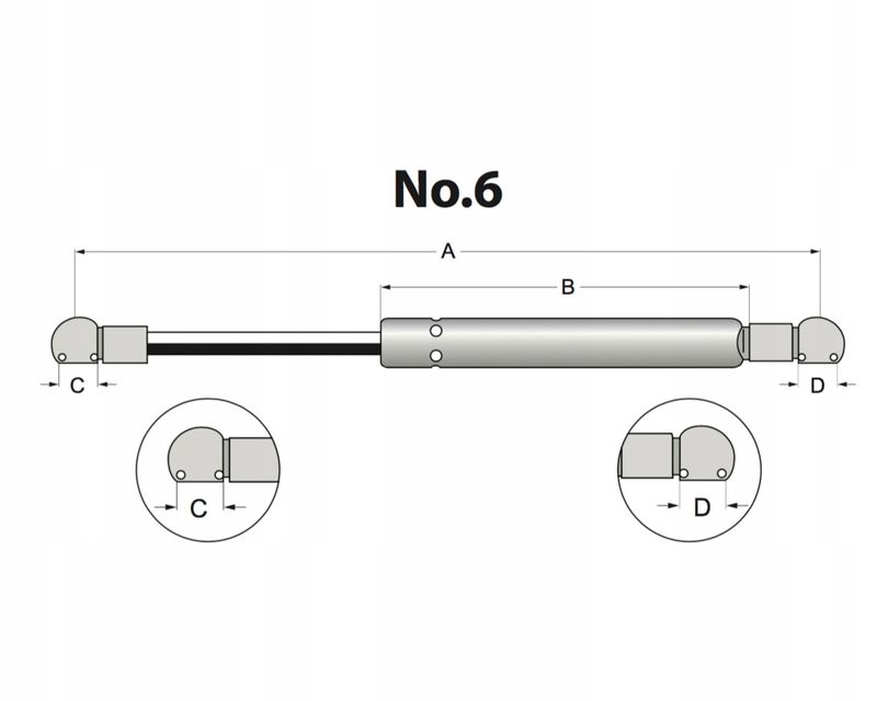 Sprężyna gazowa - STABILUS STA5363VU