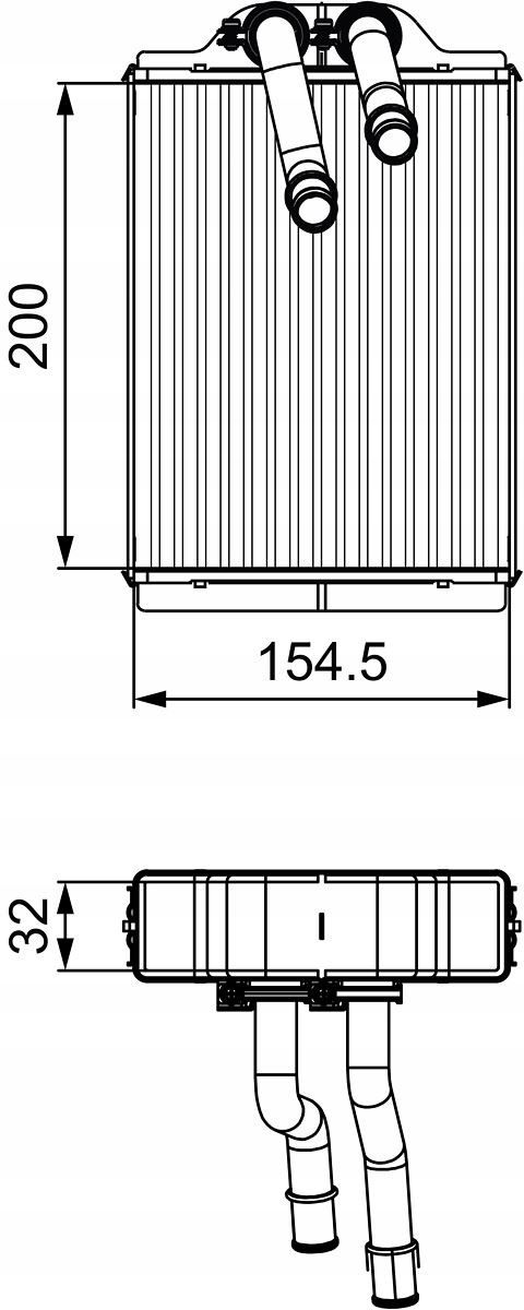 Nagrzewnica - VALEO 811551