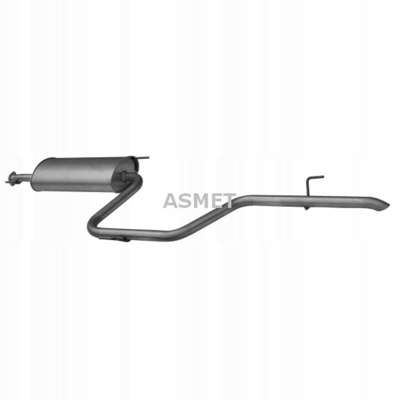 Tłumik układu wydechowego tył - ASMET ASM02.036