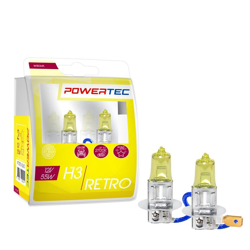 Żarówki, ksenony, led - M-TECH PTZRT3-DUO