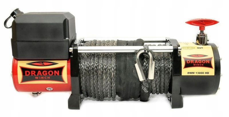 Wyciągarki do samochodów off road - DRAGON WINCH DWM13000HD-S