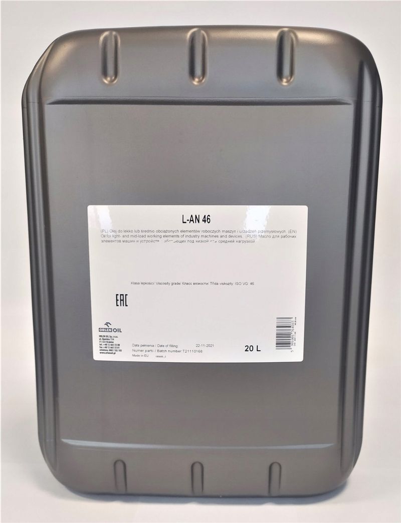 Oleje i smary - ORLEN PLATINUM L-AN 46 20L