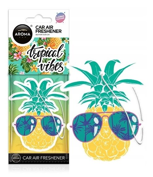 Zapach aroma car cellulose pineapple moh PARMTMC833925