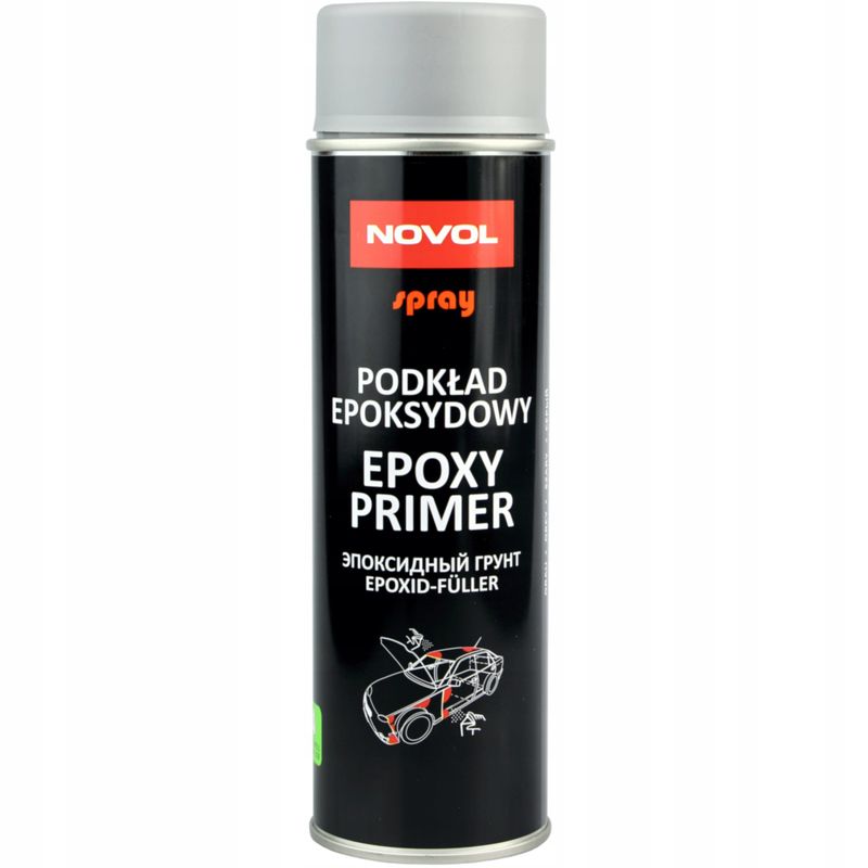 Novol-spray epoxy primer szary 500ml NOV91141