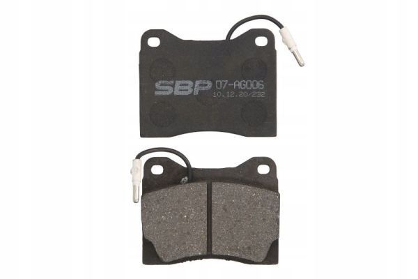Klocek hamulcowy kpl. - SBP 07-AG006