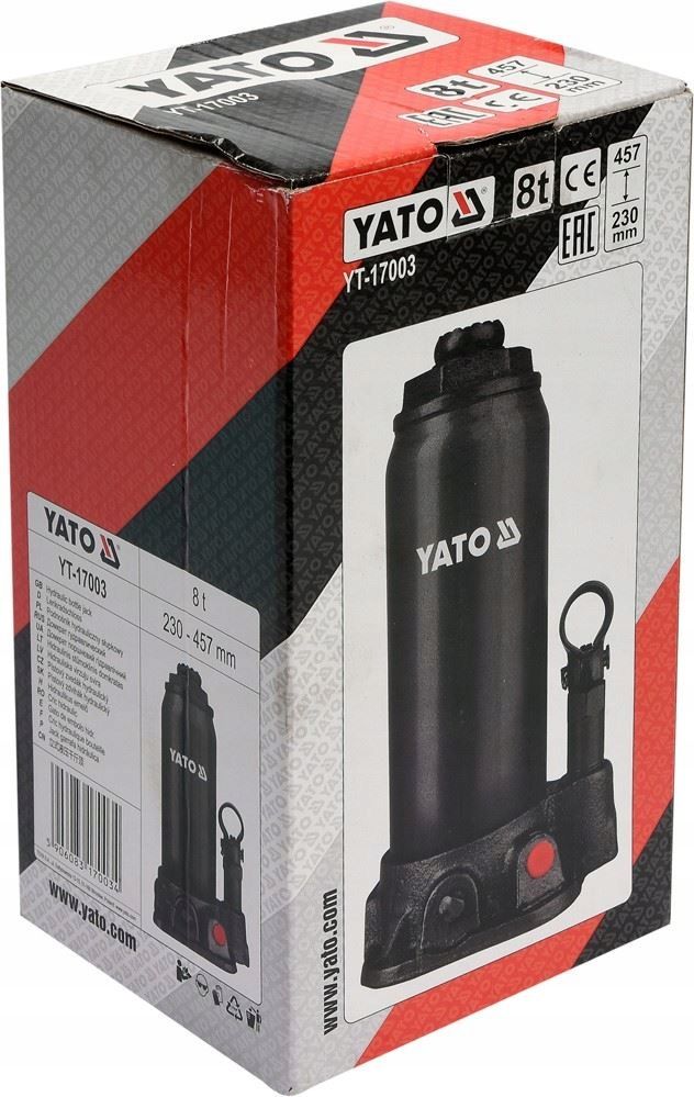 Podnośnik Hydrauliczny Słupkowy 8T - YATO YATYT-17003