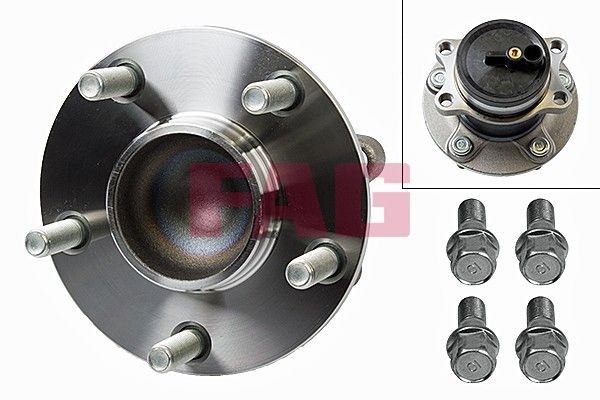 Łożysko koła piasta tył - FAG 713 6506 20
