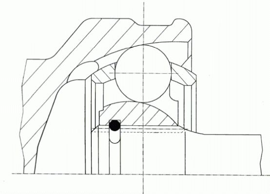 Przegub napędowy - SPIDAN 0.024681
