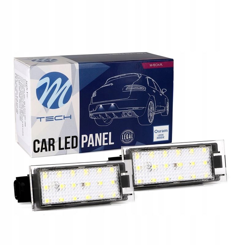 Lampa oświetlenia tablicy rej. - M-TECH CLP121