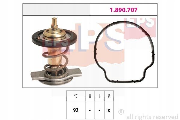 Termostat db 92c klasa e/g 3,0cdi 09- (wkŁad) - EPS 1.880.929