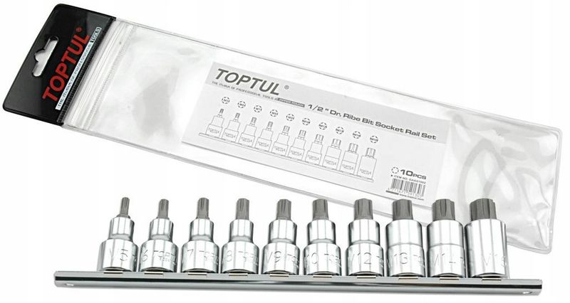 Zestaw nasadek - TOPTUL GAAG1002